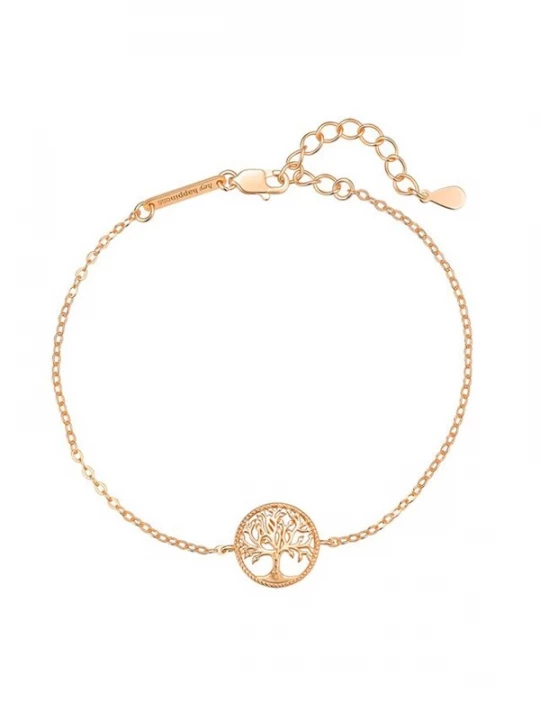 Foto van product Hey Happiness Armband 'Life Flow' rose-goud