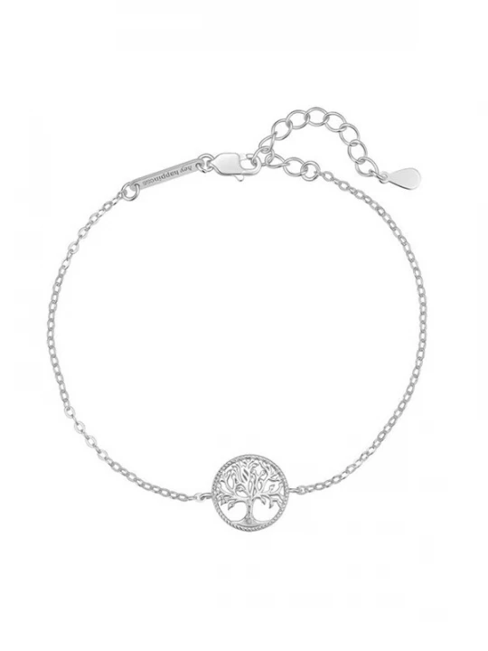 Foto van product Hey Happiness Armband 'Life Flow' zilver