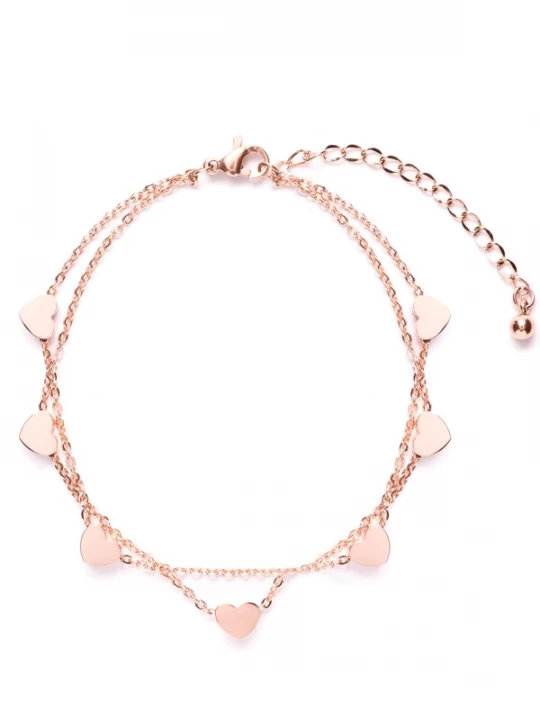 Foto van product Hey Happiness Armband 'Romance' rose-goud