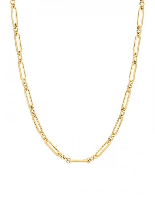 Foto van product Hey Happiness Ketting 'Link Rail' goud