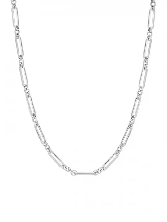 Foto van product Hey Happiness Ketting 'Link Rail' zilver