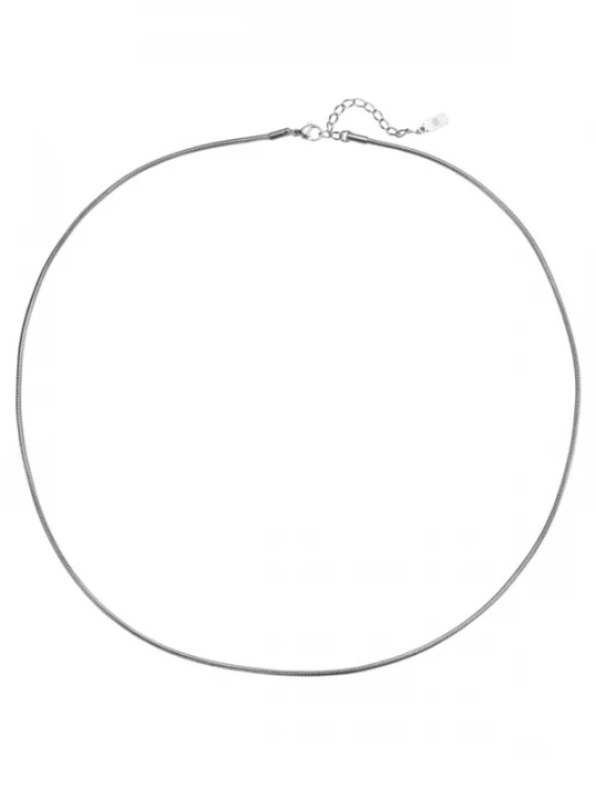Foto van product Hey Happiness Ketting 'Snake Flow' zilver