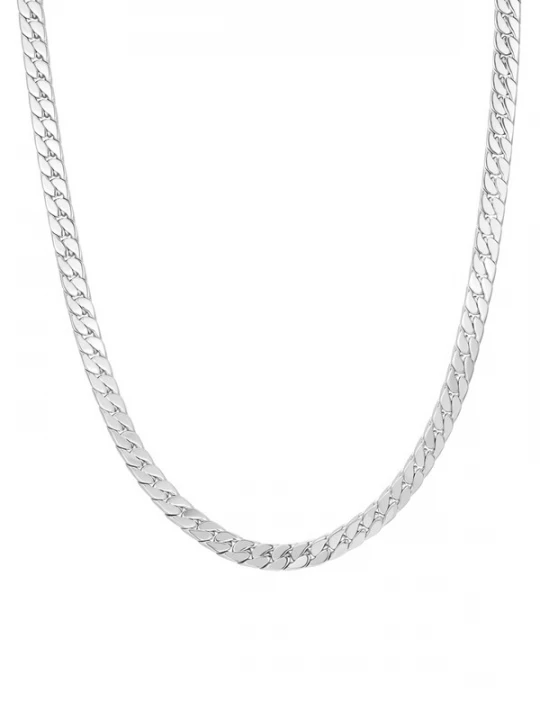 Foto van product Hey Happiness Ketting 'Urban Grip' zilver