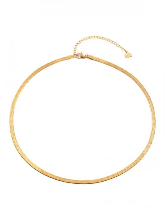 Foto van product Hey Happiness Ketting 'Viper' goud