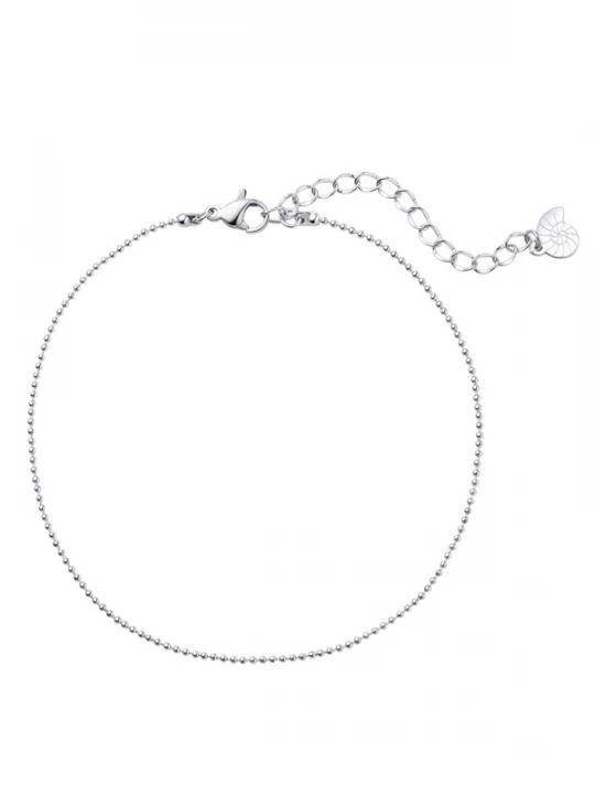 Foto van product Hey Happiness Voetsieraden 'Bead Line' zilver
