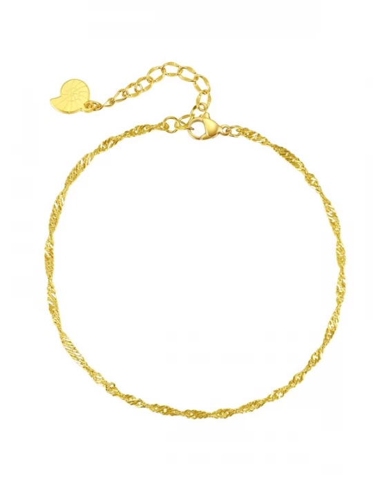 Foto van product Hey Happiness Voetsieraden 'Singapore' goud