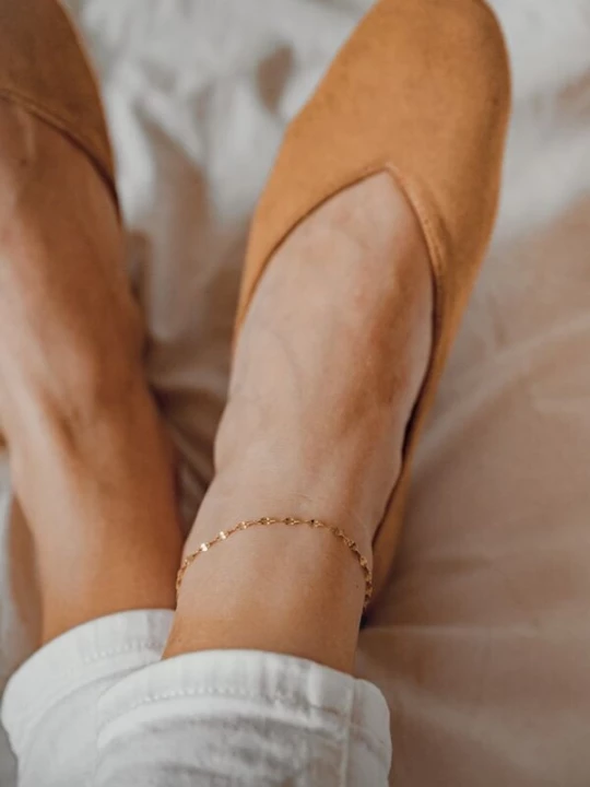 Foto van product Hey Happiness Voetsieraden 'Sunny' goud