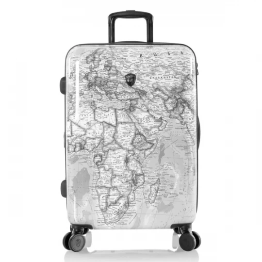 Foto van product Heys Trolley 'Black Camo' grijs / wit