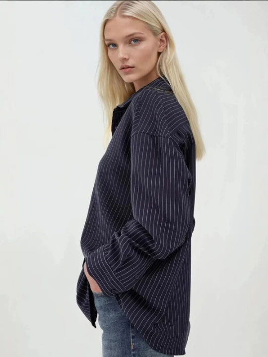 Foto van product Hiccup Blouse marine / wit