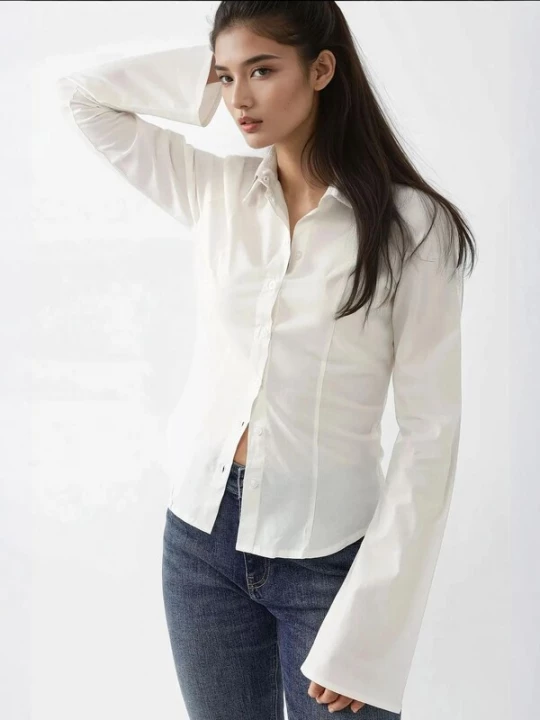 Foto van product Hiccup Blouse natuurwit