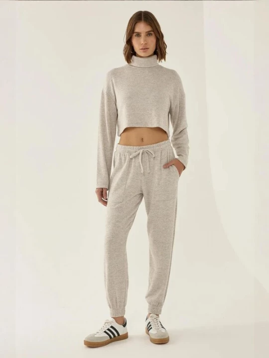 Foto van product Hiccup Broek grijs gemêleerd
