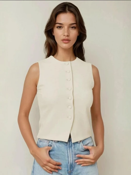 Foto van product Hiccup Gilet beige