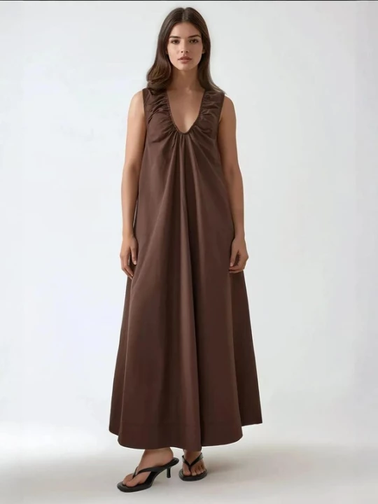 Foto van product Hiccup Jurk chocoladebruin
