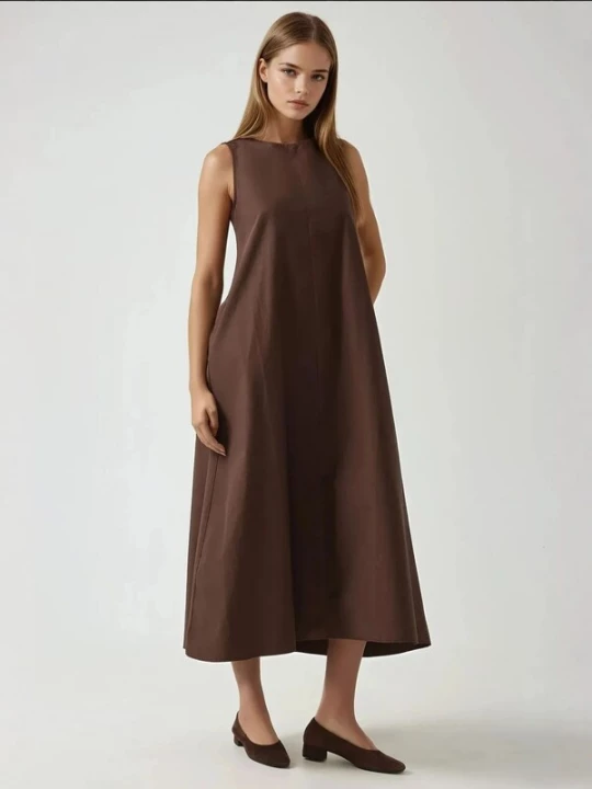 Foto van product Hiccup Jurk chocoladebruin