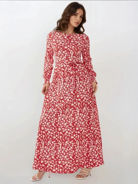 Foto van product Hiccup Jurk rood / wit