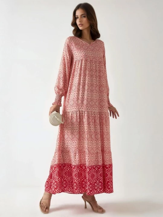 Foto van product Hiccup Jurk rosa / rood