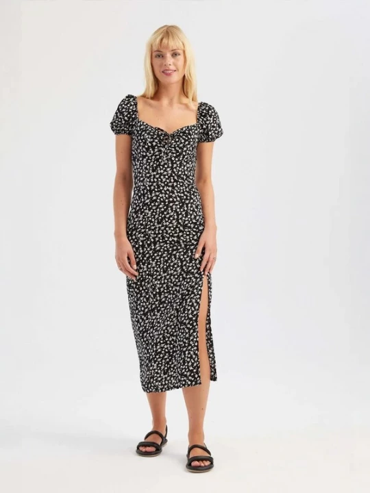 Foto van product Hiccup Jurk zwart / offwhite