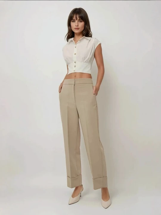 Foto van product Hiccup Pantalon natuurwit