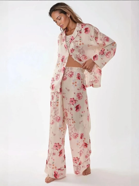 Foto van product Hiccup Pyjama groen / pink / pastelroze / rood
