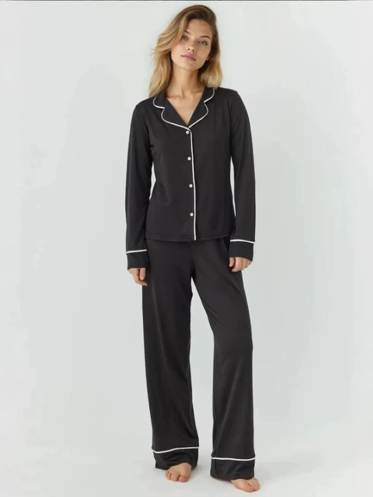 Foto van product Hiccup Pyjama zwart / wit