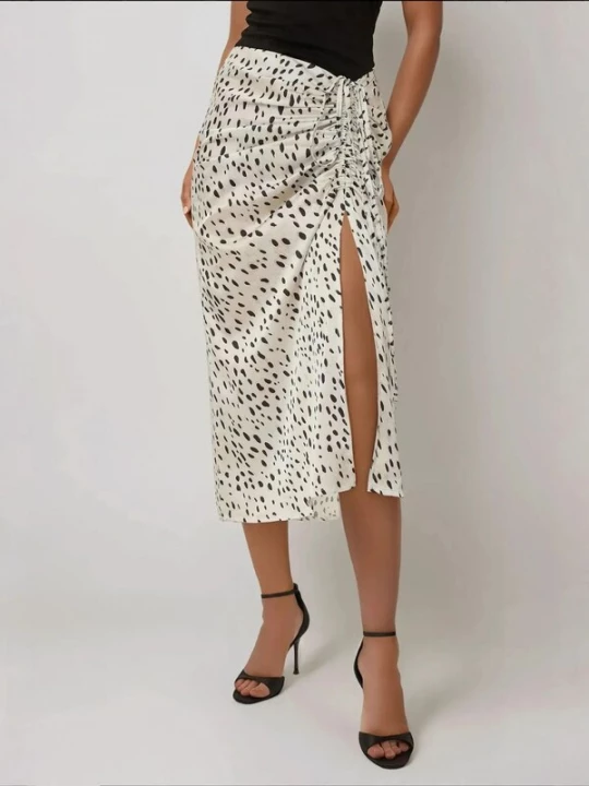 Foto van product Hiccup Rok beige / zwart / wit
