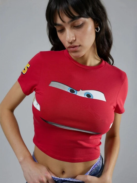 Foto van product Hiccup Shirt aqua / geel / rood / wit