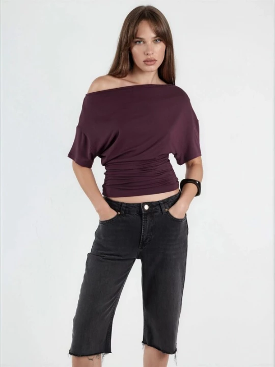 Foto van product Hiccup Shirt aubergine