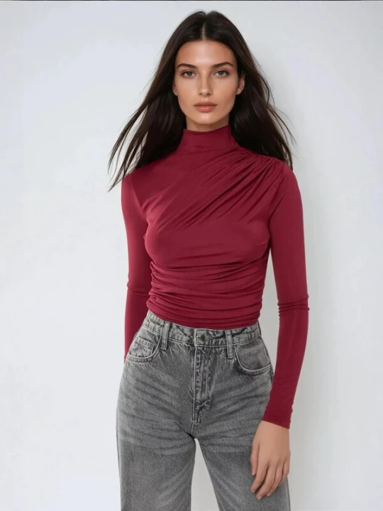 Foto van product Hiccup Shirt bourgogne