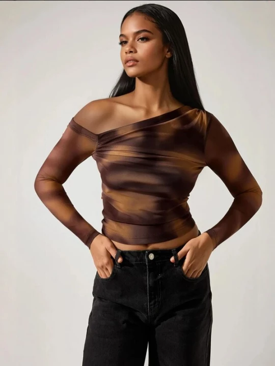 Foto van product Hiccup Shirt bruin / kastanjebruin