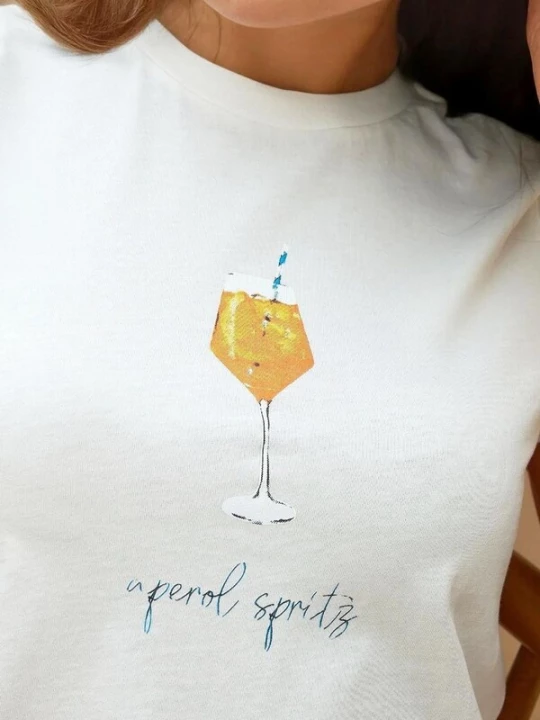 Foto van product Hiccup Shirt geel / oranje / wit