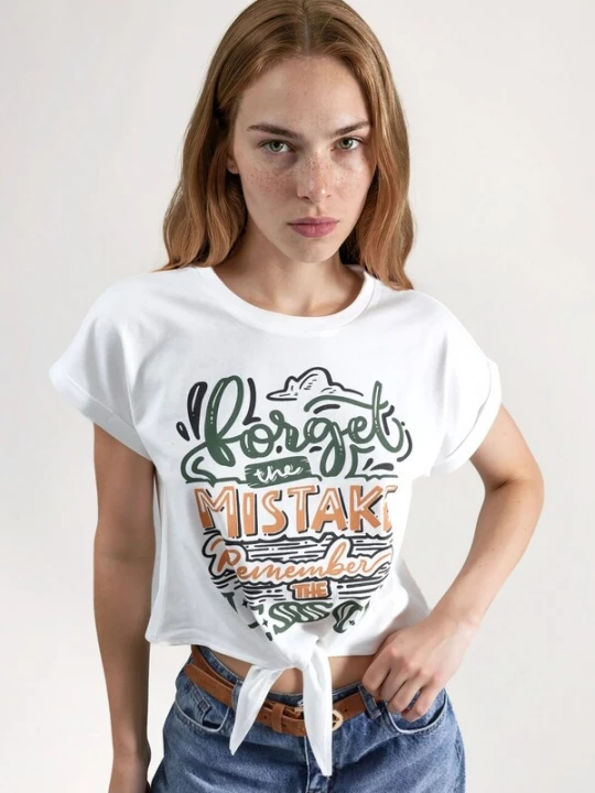 Foto van product Hiccup Shirt honing / spar / wit