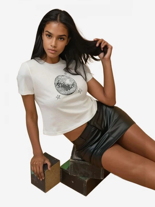 Foto van product Hiccup Shirt lichtgrijs / zwart