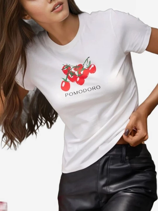 Foto van product Hiccup Shirt smaragd / rood / zwart / wit