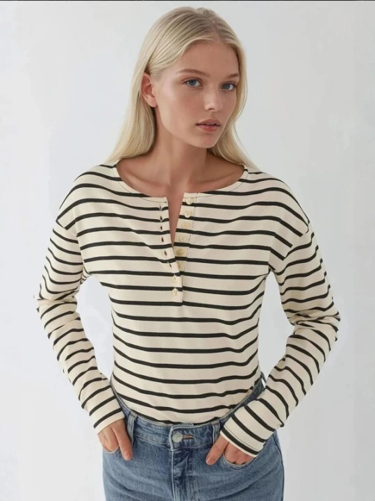 Foto van product Hiccup Shirt zwart / wit