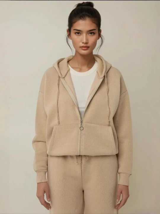 Foto van product Hiccup Sweatvest beige
