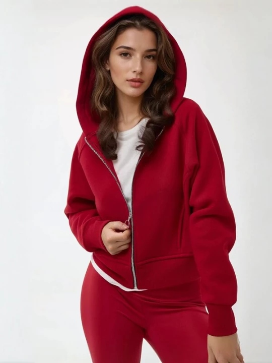 Foto van product Hiccup Sweatvest rood