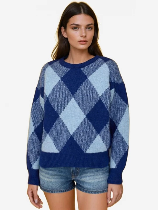 Foto van product Hiccup Trui lichtblauw / donkerblauw
