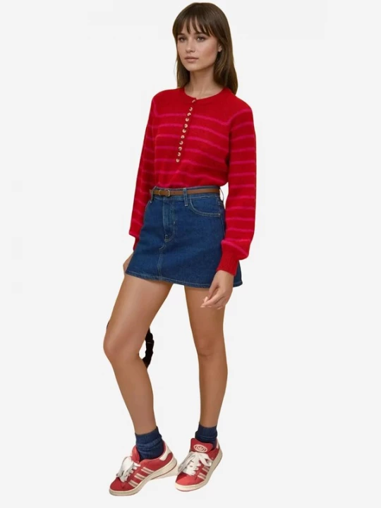 Foto van product Hiccup Trui magenta / rood
