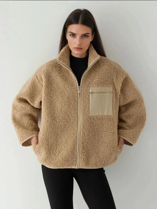 Foto van product Hiccup Tussenjas taupe