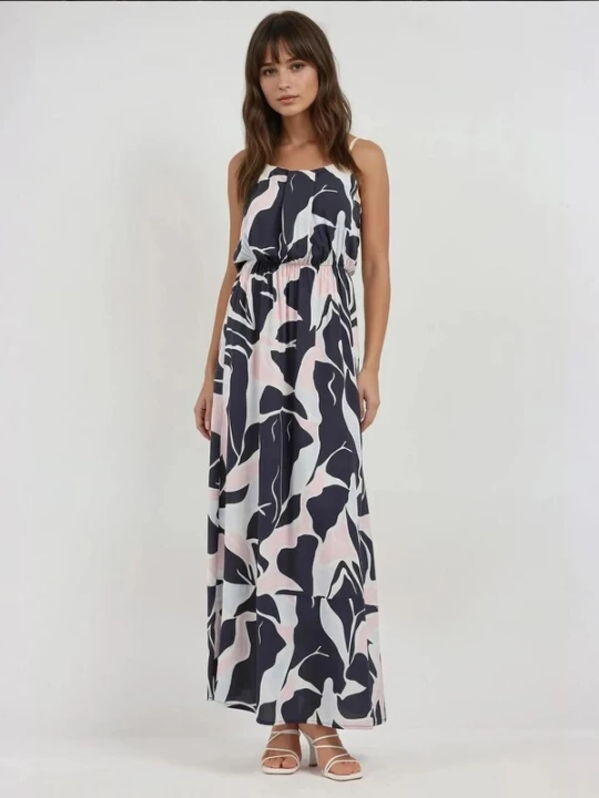 Foto van product Hiccup Zomerjurk navy / pastelblauw / rosa