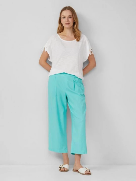 Foto van product High rise culotte van een linnenmix in een relaxed fit s.Oliver
