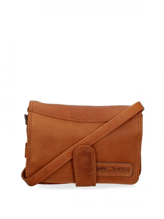 Foto van product HILL BURRY Schoudertas bruin / cognac / lichtbruin