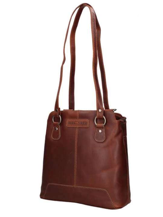 Foto van product HILL BURRY Shopper kastanjebruin