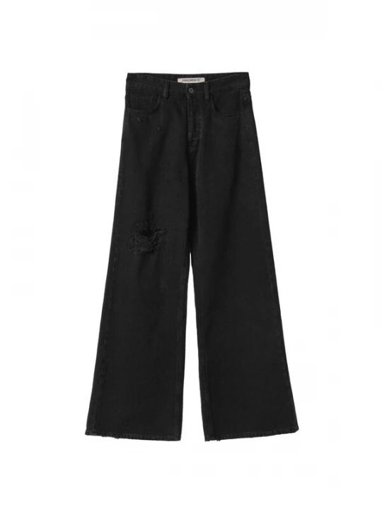 Foto van product HINNOMINATE Jeans 'Palazzo' zwart
