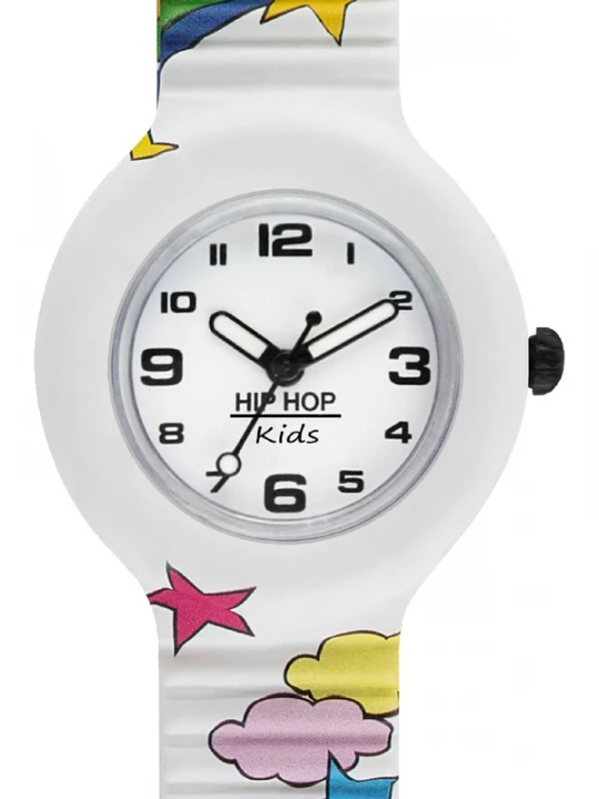 Foto van product Hip Hop Horloge 'KIDS FUN' wit