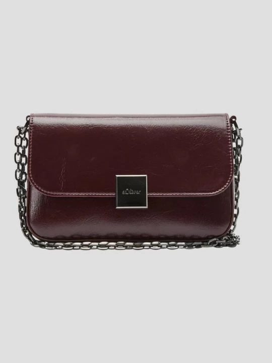 Foto van product Hobo bag met logo-details s.Oliver rood
