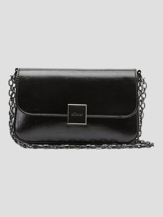 Foto van product Hobo bag met logo-details s.Oliver zwart
