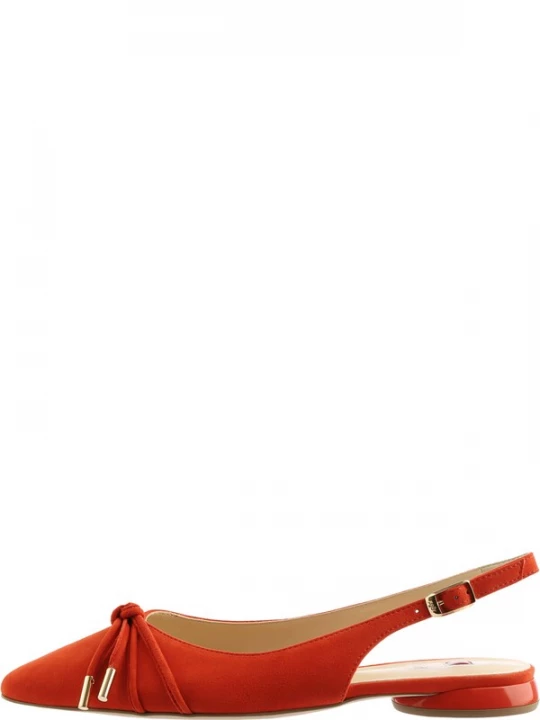 Foto van product Högl Ballerina met riempjes 'Lotta' vuurrood
