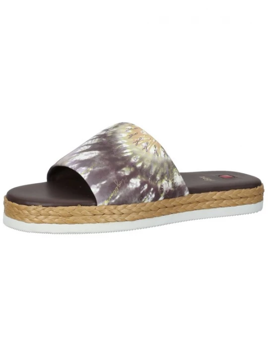 Foto van product Högl Muiltjes 'Candice' camel / chocoladebruin / appel / lila / offwhite