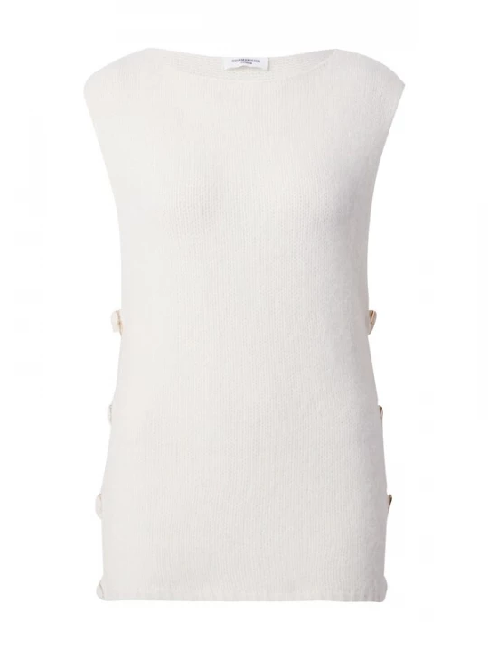 Foto van product Hoermanseder Gebreide top 'Chani' sand / wit